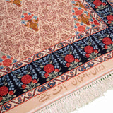 Zelo Sultan Isfahan Persian Carpet 70x115, Handmade Tribal Wool & Silk Rugs in Dubai