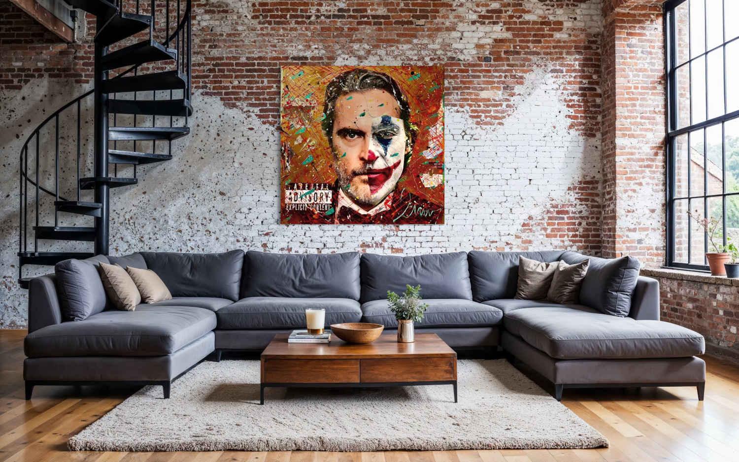 The Joker Contemporary Pop Art Painting in Dubai