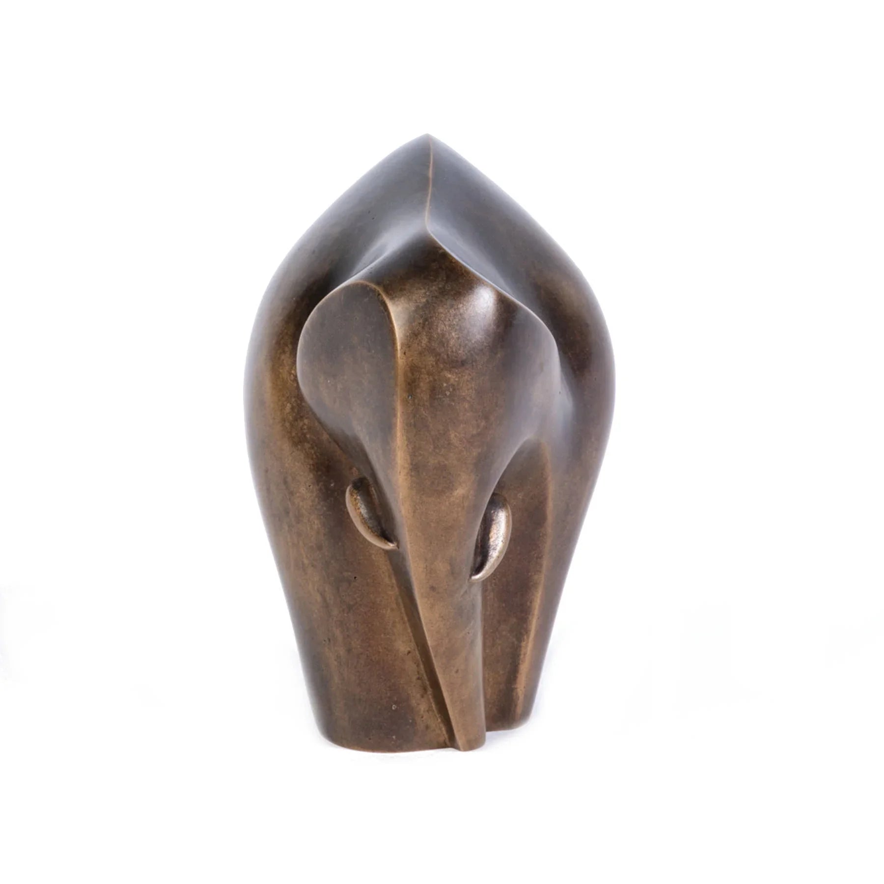 KLEINER ELEFANT Bronze Sculpture - Contemporary Animal Figures By Cordula Dobes