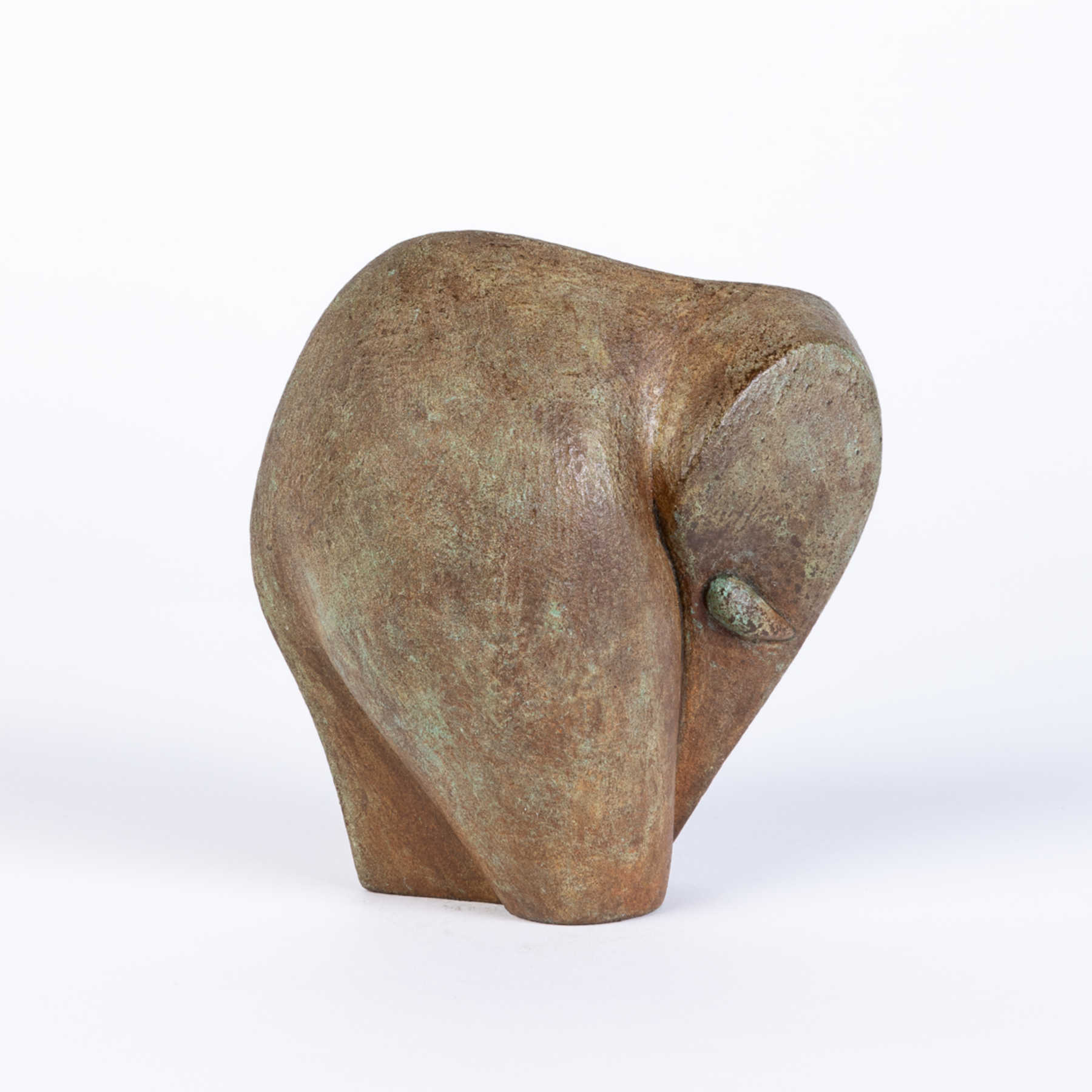 KLEINER ELEFANT Mixed Media Sculpture, Contemporary Animal Figures By Cordula Dobes