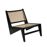 Black Kangaroo Cane Chair - Pierre Jeanneret Office & Dining Chairs in Dubai