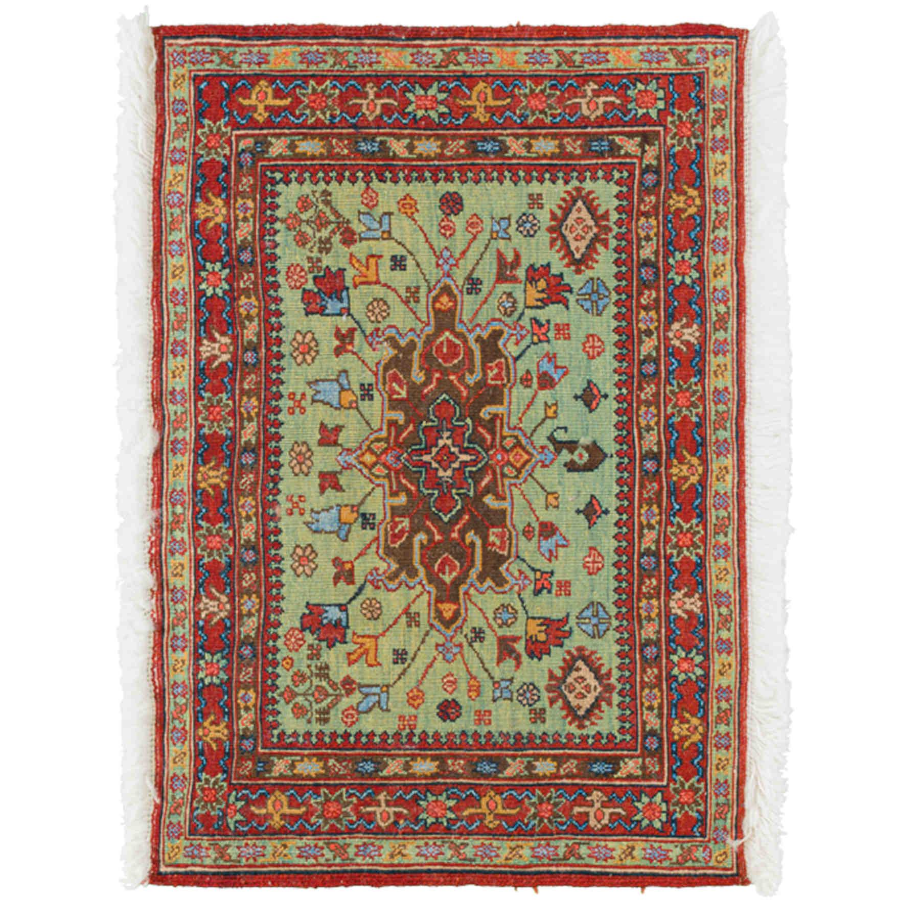 Azadeh Kilim Morvaridbaf Persian Carpet Wool 62x87, Authentic Vintage Rugs & Kilims in Dubai