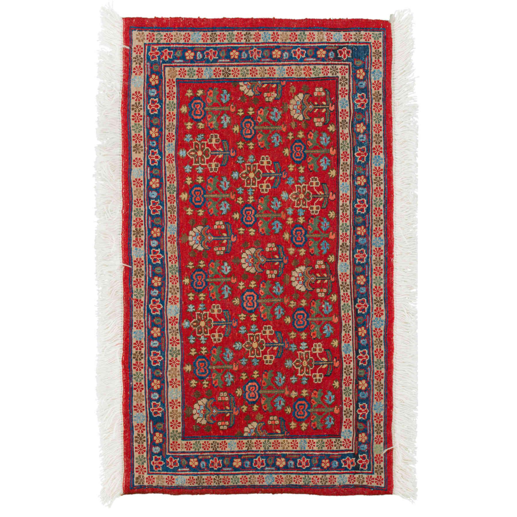 Fariba Kilim Morvaridbaf Persian Carpet Wool 58x104, Authentic Vintage Rugs & Kilims in Dubai