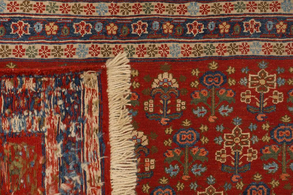 Fariba Kilim Morvaridbaf Persian Carpet Wool 60x106, Authentic Vintage Rugs & Kilims in Dubai