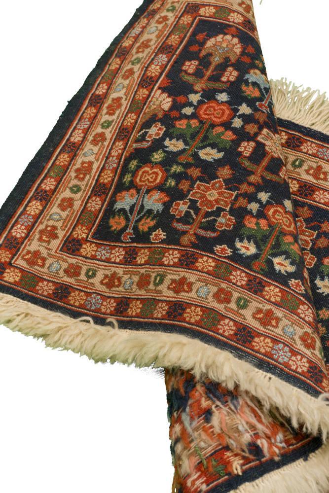Fariba Kilim Morvaridbaf Persian Carpet Wool 65x105, Authentic Vintage Rugs & Kilims in Dubai