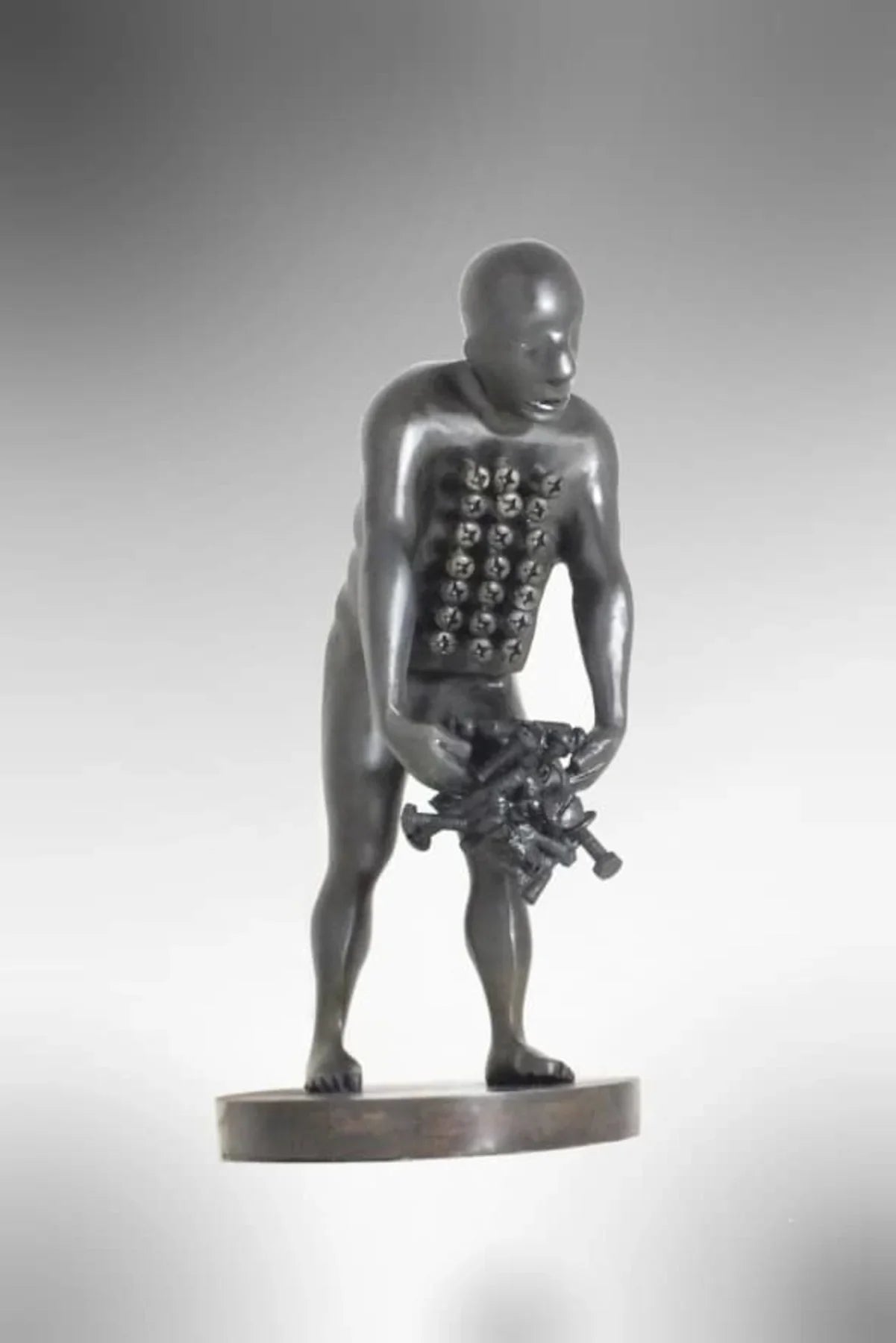 Kolbar Series Bronze Sculpture, Contemporary Statues By Keivan Beiranvand in Dubai