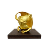 LOVERS Twenty Gold Mixed Media Sculpture By Rolf Frischherz Dubai