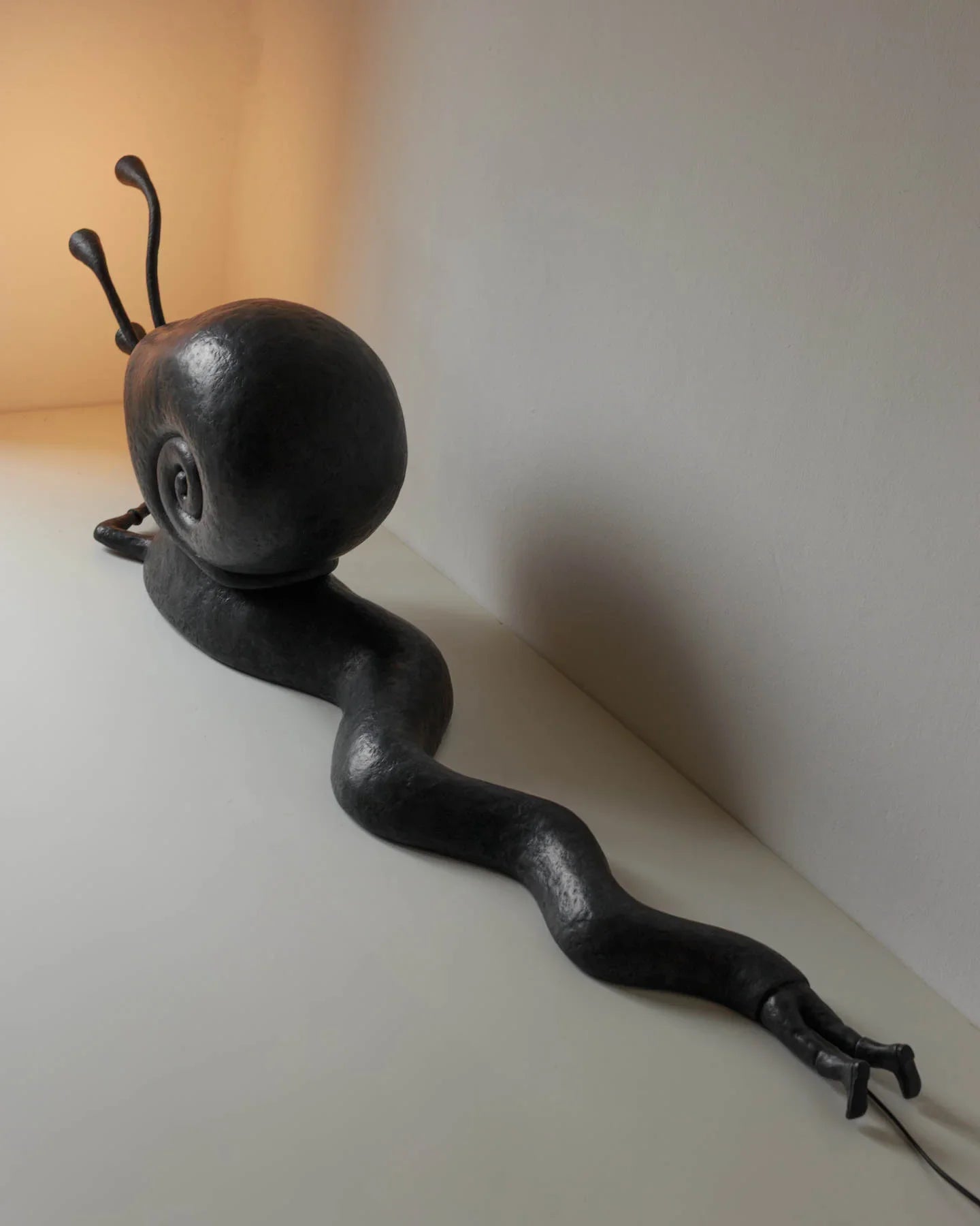 Snail Contemporary Floor Lamp, Organic Bionic Design By Pavel Vishnevsky Dubai