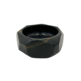 Luna Natural Stone Bowl - Black River Stone Dining Tableware & Accessories Dubai