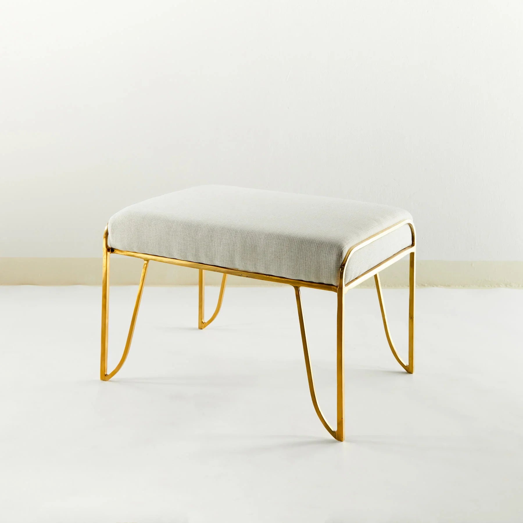 LENA Brass Stool, Designer Furniture in Dubai