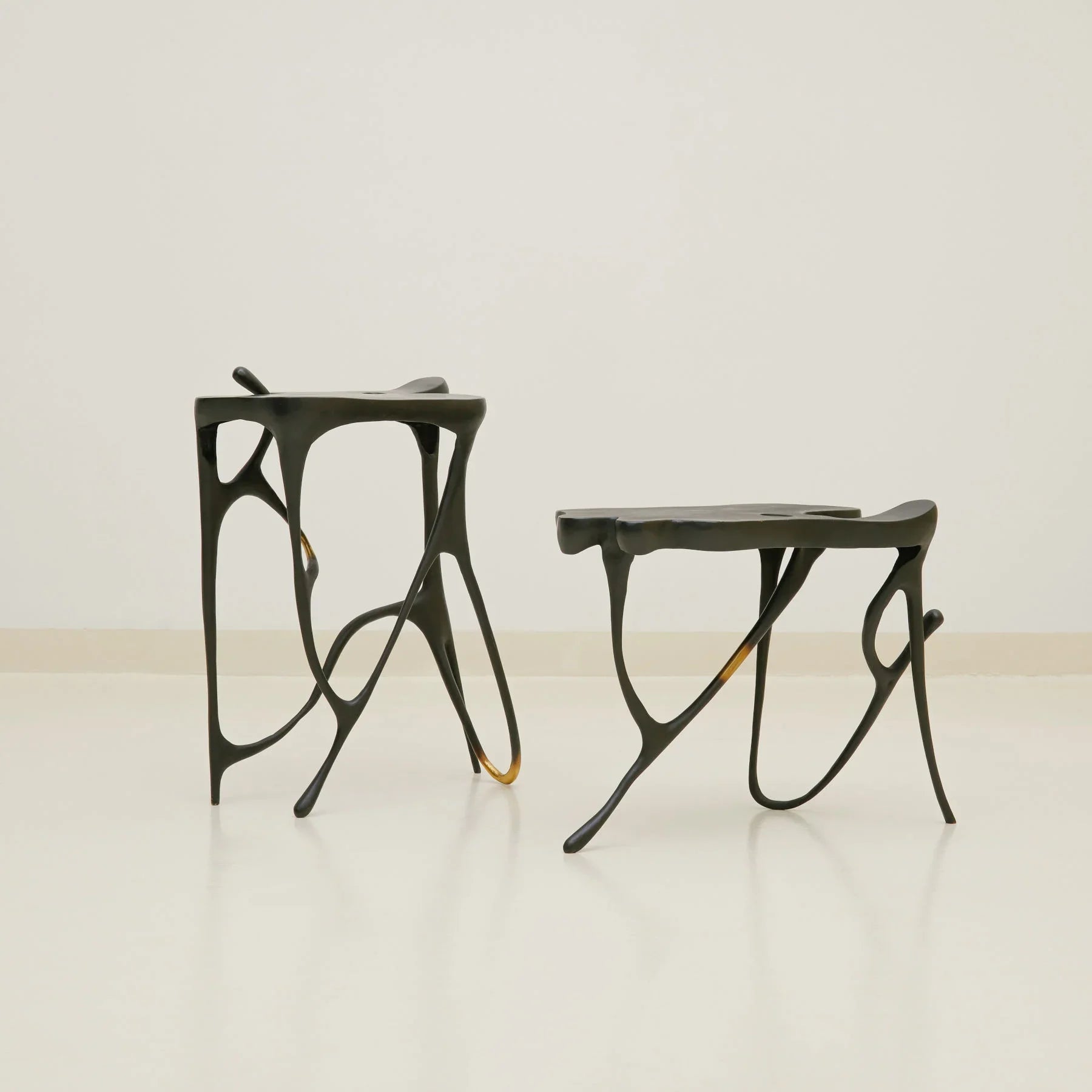 INK Blackened Brass Side Table, Designer Furniture in Dubai