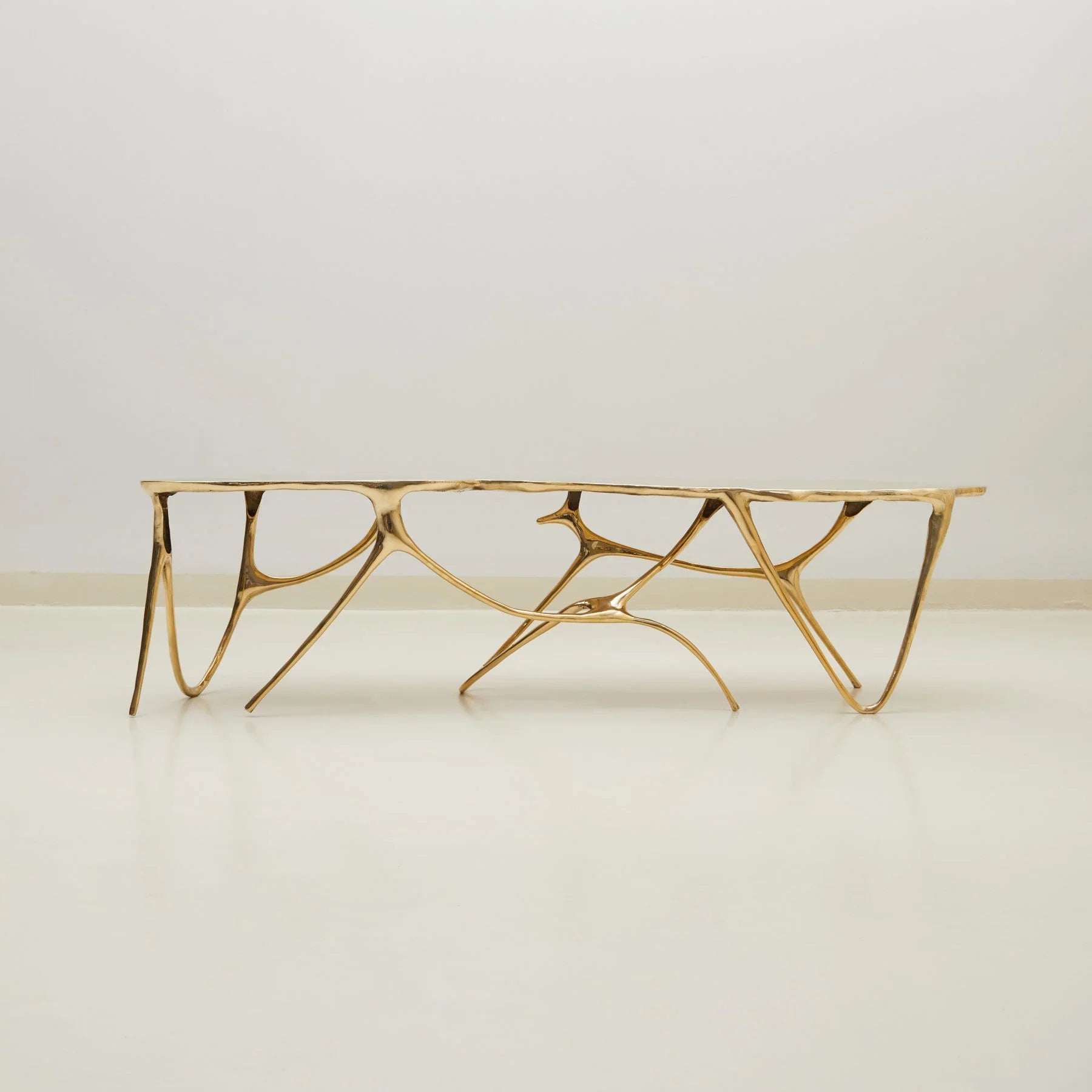 Ink Brass Top Bench, Designer Furnitur in Dubai