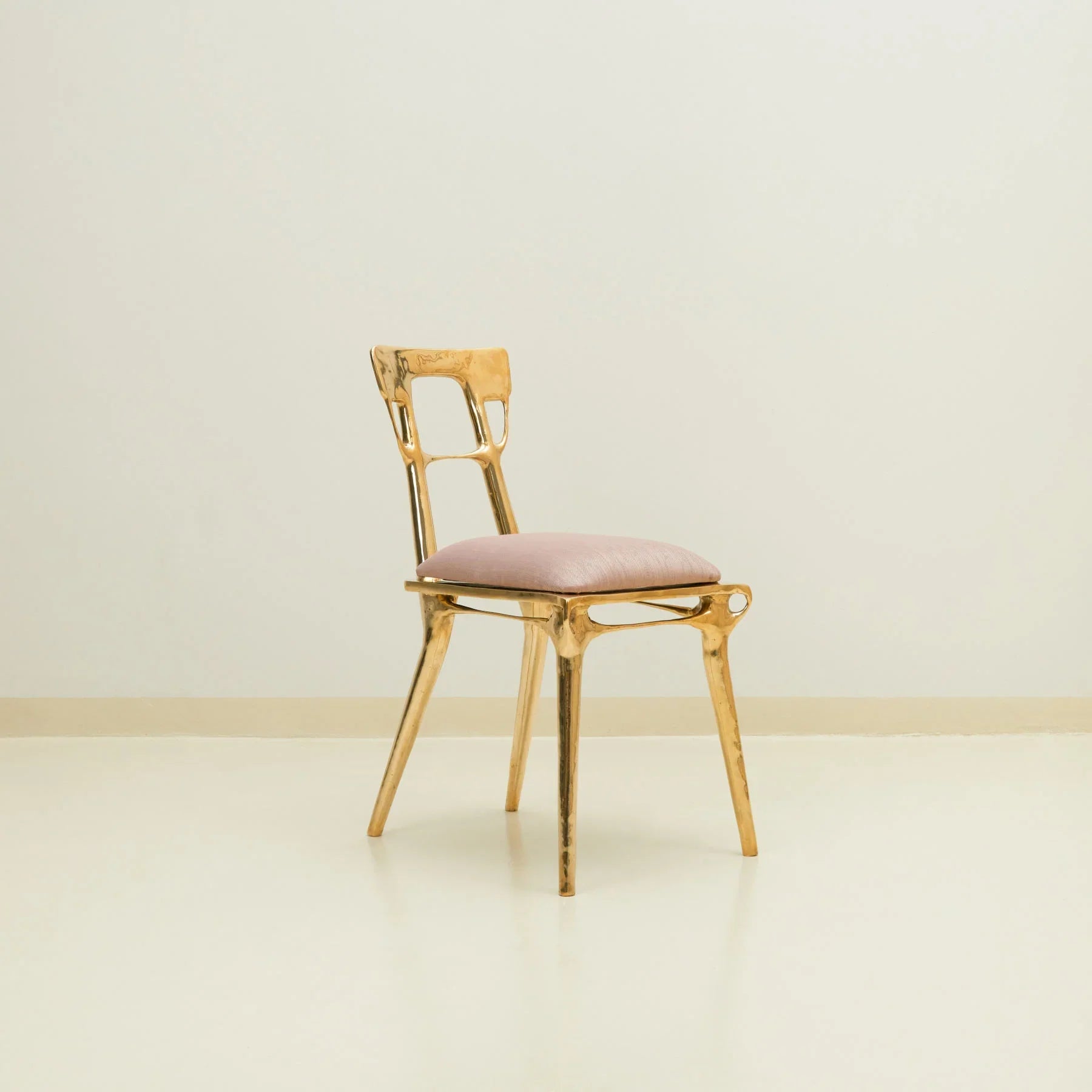 LISU Brass Dining Chair, Designer Furniture in Dubai