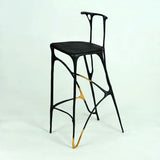 INK Blackened Brass Bar Stool, Designer Furniture in Dubai