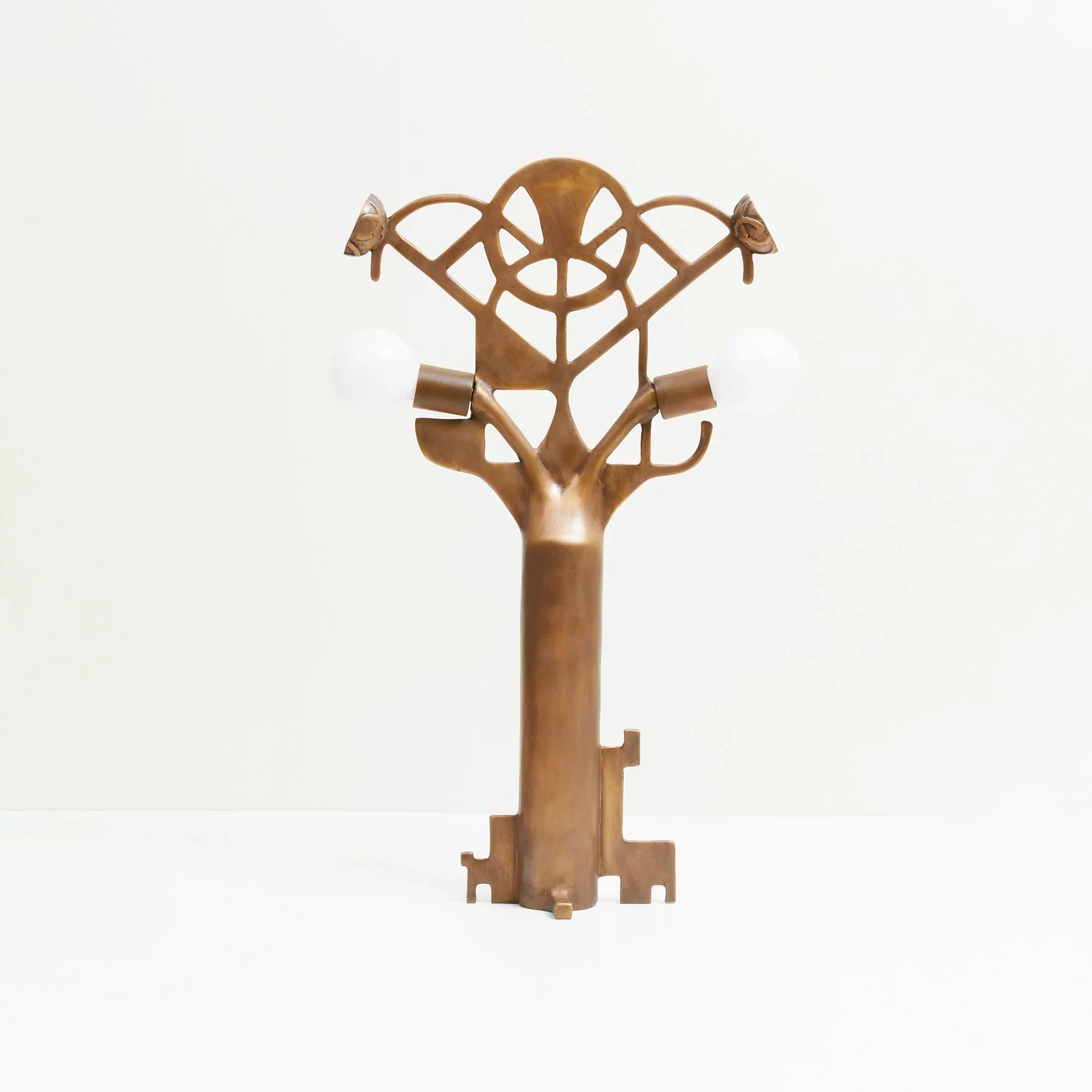 Golden Key Brass Lamp, Designer Furniture in Dubai