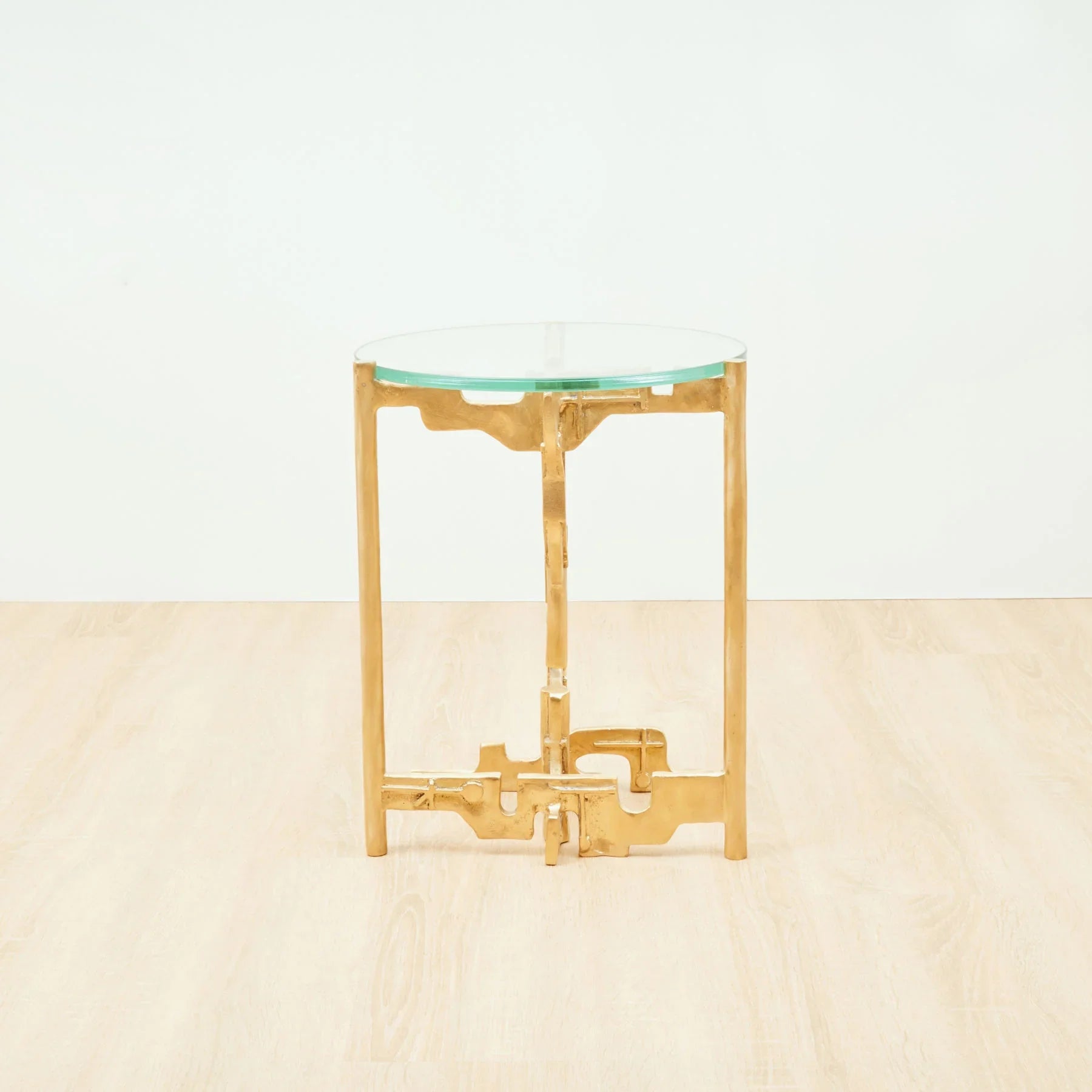 Golden Key Brass Side Table, Designer Furniture in Dubai