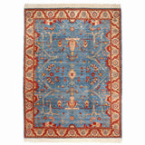 Mahor Heriz Persian Carpet Wool 217x278, Authentic Vintage Rugs & Kilims in Dubai