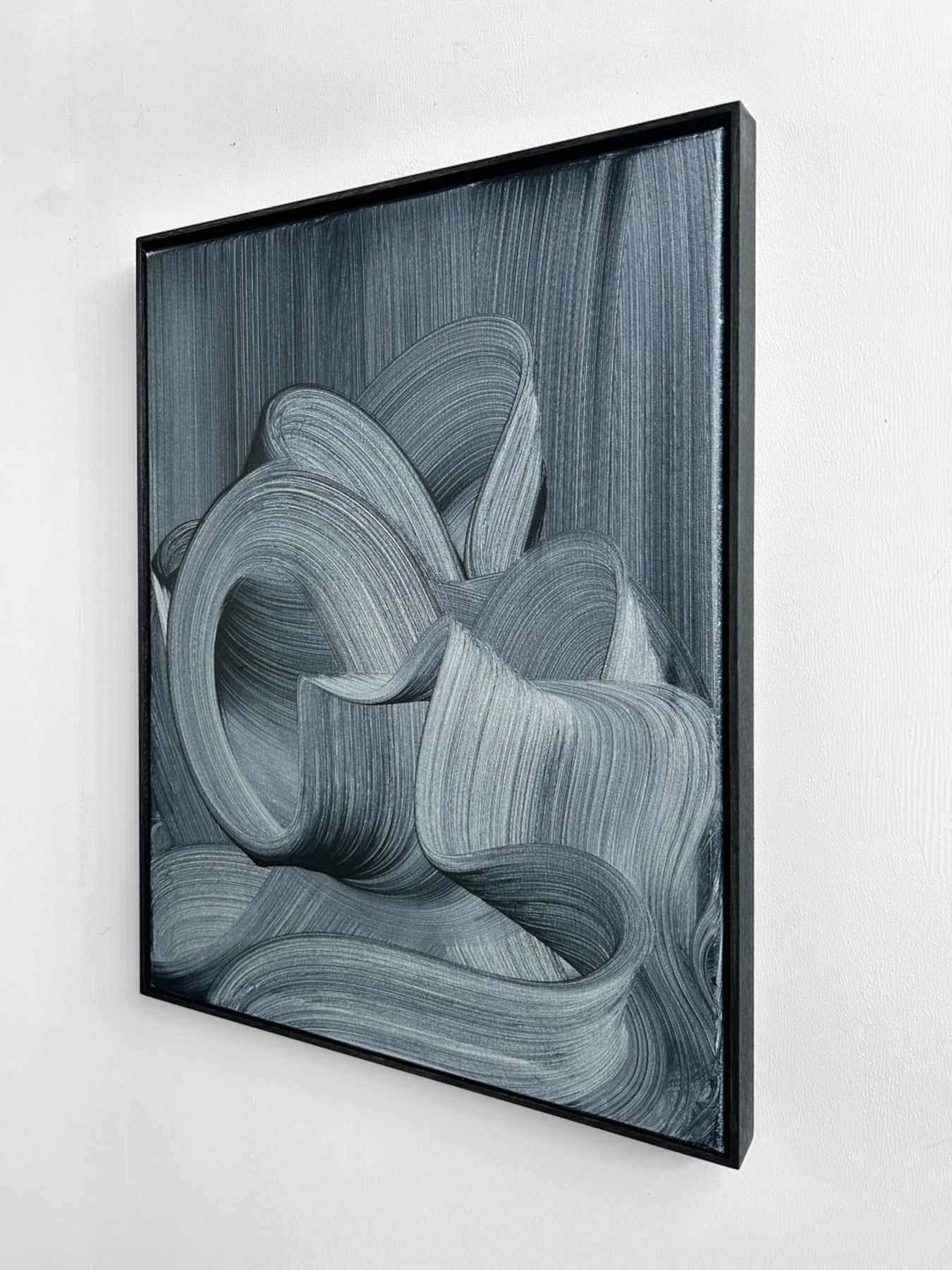 Monochromatic Abstract Painting For Interior Design By Nikolaos Schizas in Dubai