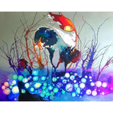 Mixed Media on Canvas Paintings By Contemporary Artist Narges Maleki in Dubai