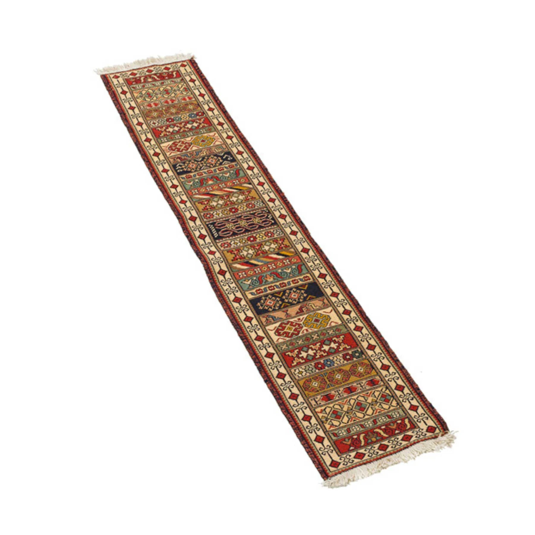 Moharamat Sirjan Persian Kilim 33x175, Handmade Nomadic Wool Rugs & Kilims in Dubai