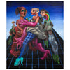 Najva Erfani Acrylic Paintings, Contemporary Folk Art Dubai