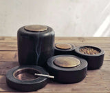 Natural Stone Jar, Black Stone Tableware & Dining Stoneware