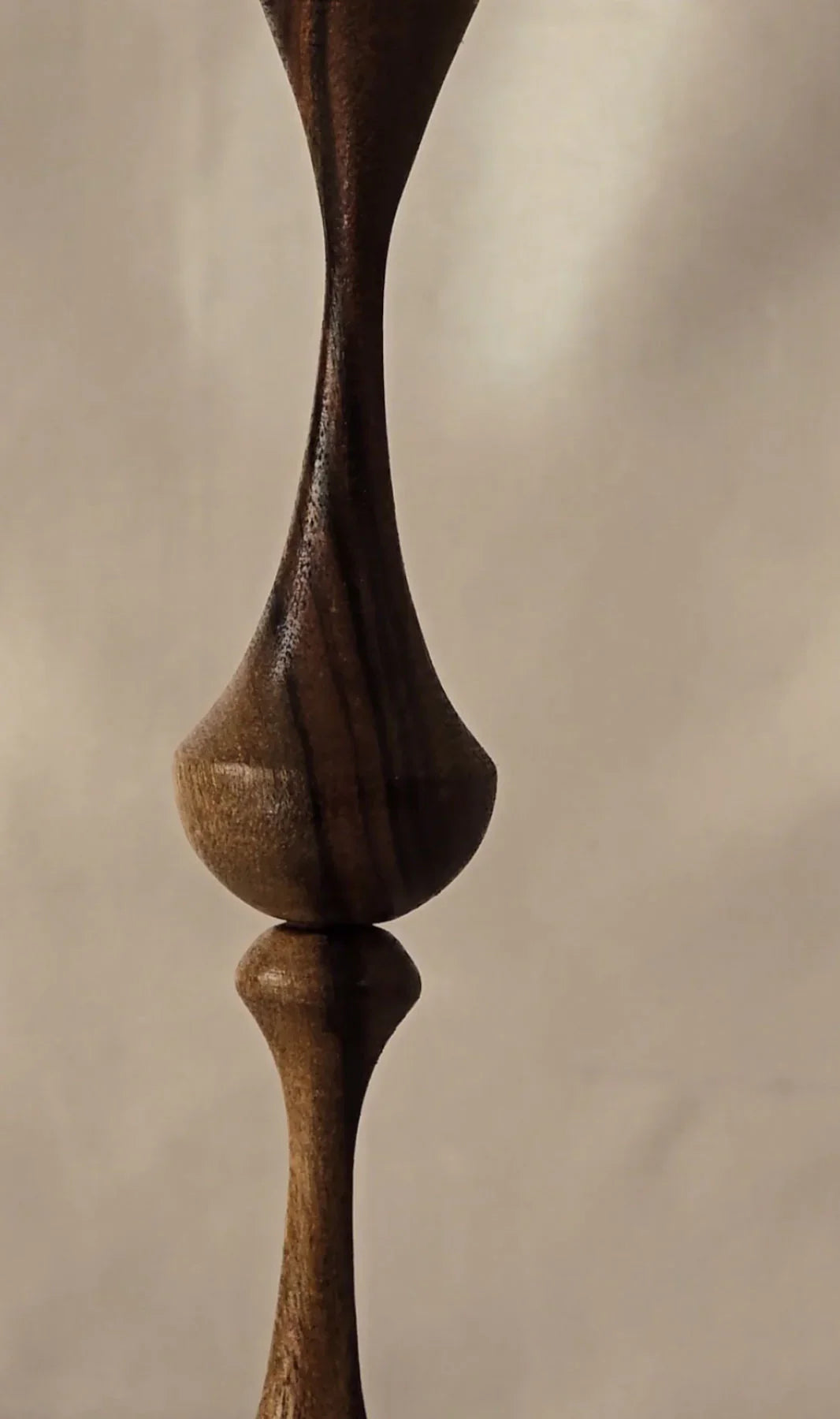 Woodturning - Resilient Grace Contemporary Wood Sculpture