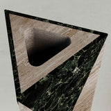 Alpi Green Marble Vase - Italian Designer Marble & Travertine Decor