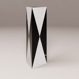 Black & White Marble Vase - Italian Designer Furniture & Decor Dubai