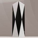 Black & White Marble Vase - Italian Designer Furniture & Decor Dubai