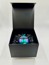 Green Blue Magenta Pomegranate Sculpture Corporate Gifts