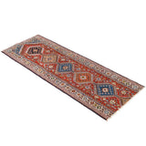Nomadic Qashqai Persian Carpet Runner 80x225, Tribal Wool & Silk Rugs & Kilims Dubai