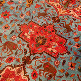 Rameshgar Heriz Persian Carpet Silk 228x304, Authentic Vintage Rugs & Kilims in Dubai