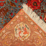 Rameshgar Heriz Persian Carpet Silk 228x304, Authentic Vintage Rugs & Kilims in Dubai