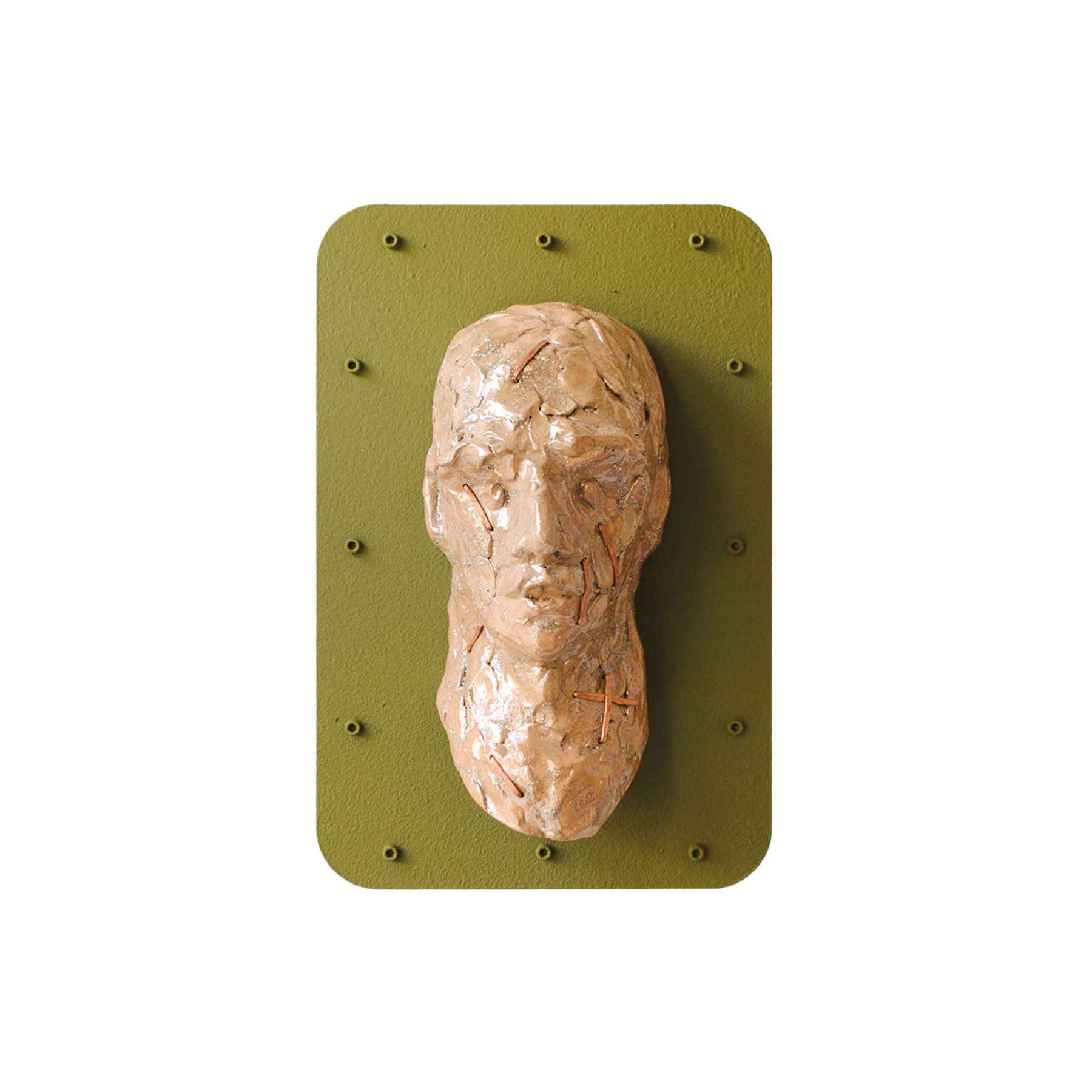 Wall mounted Sculptural Heads Set By Hossein Kahfi