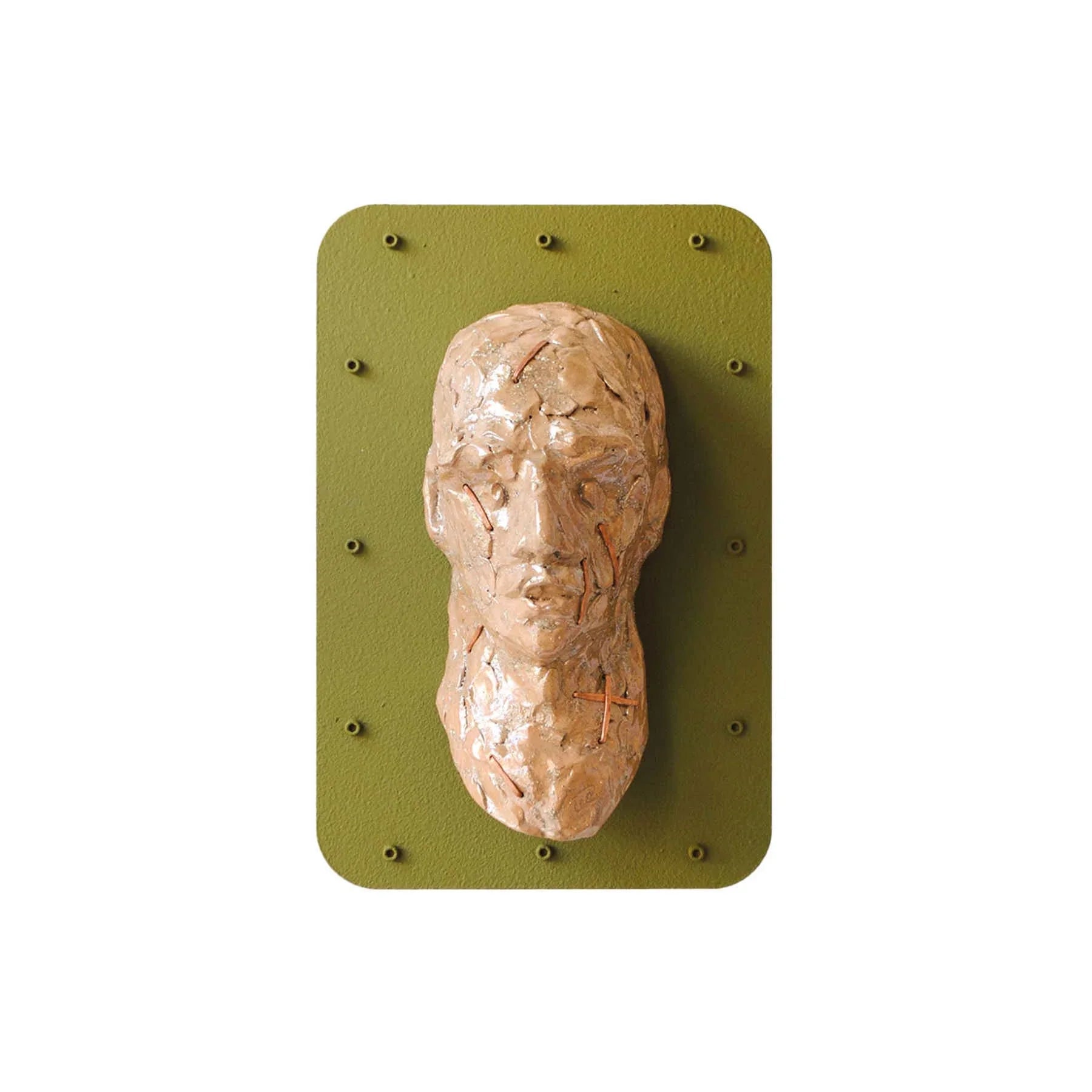 Wall mounted Sculptural Heads Set By Hossein Kahfi