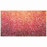 Red Unspoken Acrylic Painting For Interior Design By Rawia Zantout