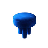 Blue Velvet Stool, Bold Contemporary Designer Furniture