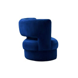 Blue Velvet Armchair, Bold Contemporary Furniture Designs