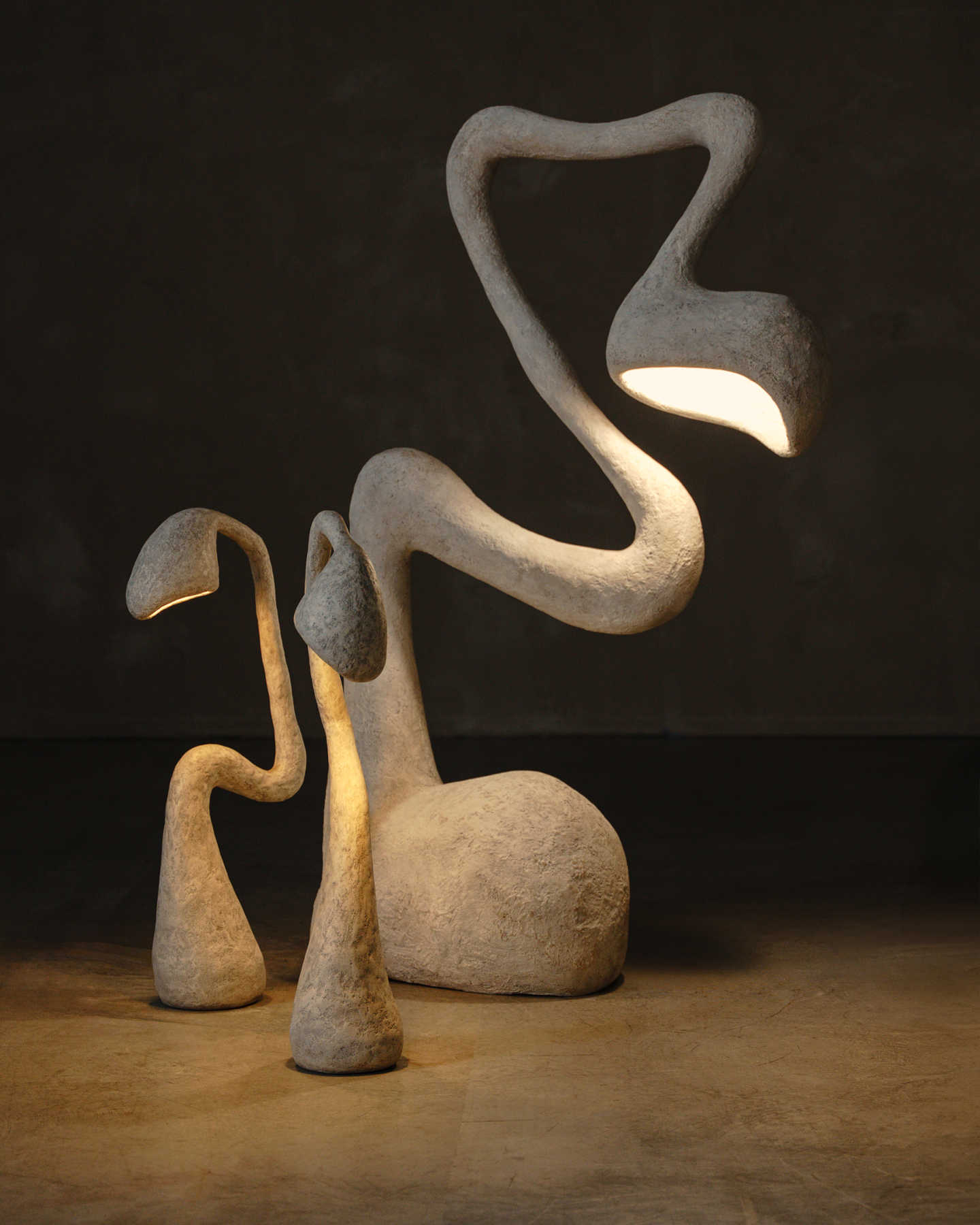 ROSTOK White Contemporary Floor Lamp By Pavel Vishnevsky