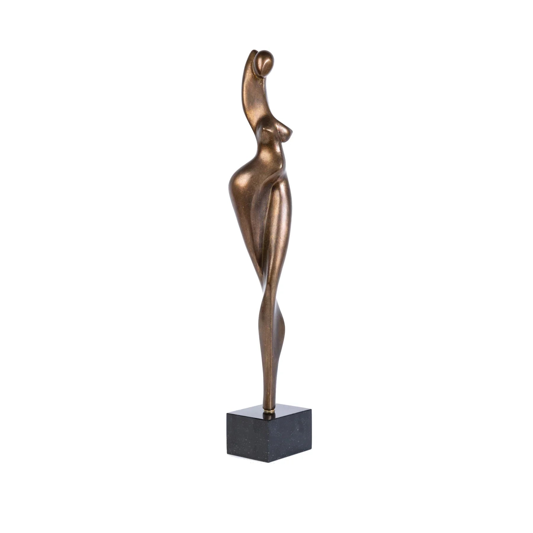 SALOMÉ Mixed Media Sculpture, Contemporary German Figures By Cordula Dobes