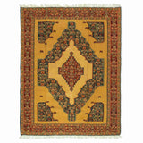 Medallion Sanandaj Persian Kilim 128x162, Handmade Nomadic Wool Rugs & Kilims in Dubai