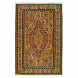 Medallion Sanandaj Persian Kilim 100x150, Handmade Nomadic Wool Rugs & Kilims in Dubai