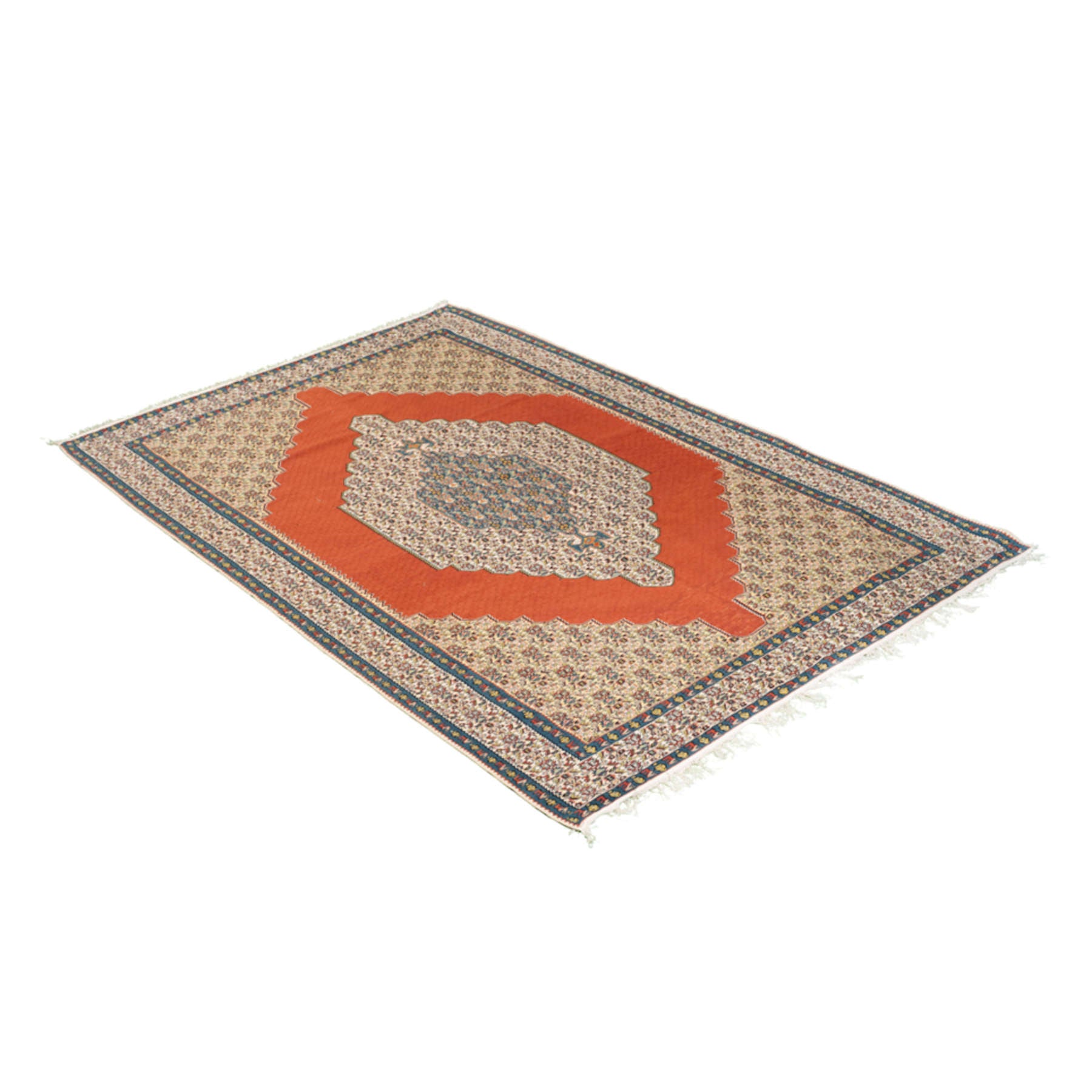 Royal Sanandaj Persian Kilim 165x260, Handmade Nomadic Wool Rugs & Kilims in Dubai