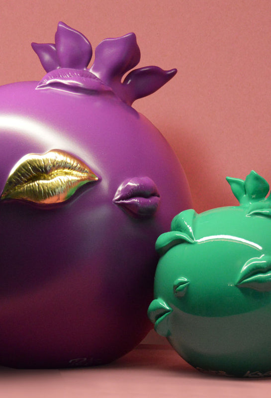 Colorful Pomegranate Sculptures Dubai