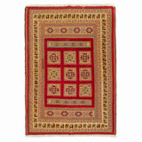 Sirjan Persian Kilim Carpet 105x155, Handmade Nomadic Wool Rugs & Kilims