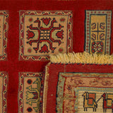 Sirjan Persian Kilim Carpet 105x155, Handmade Nomadic Wool Rugs & Kilims