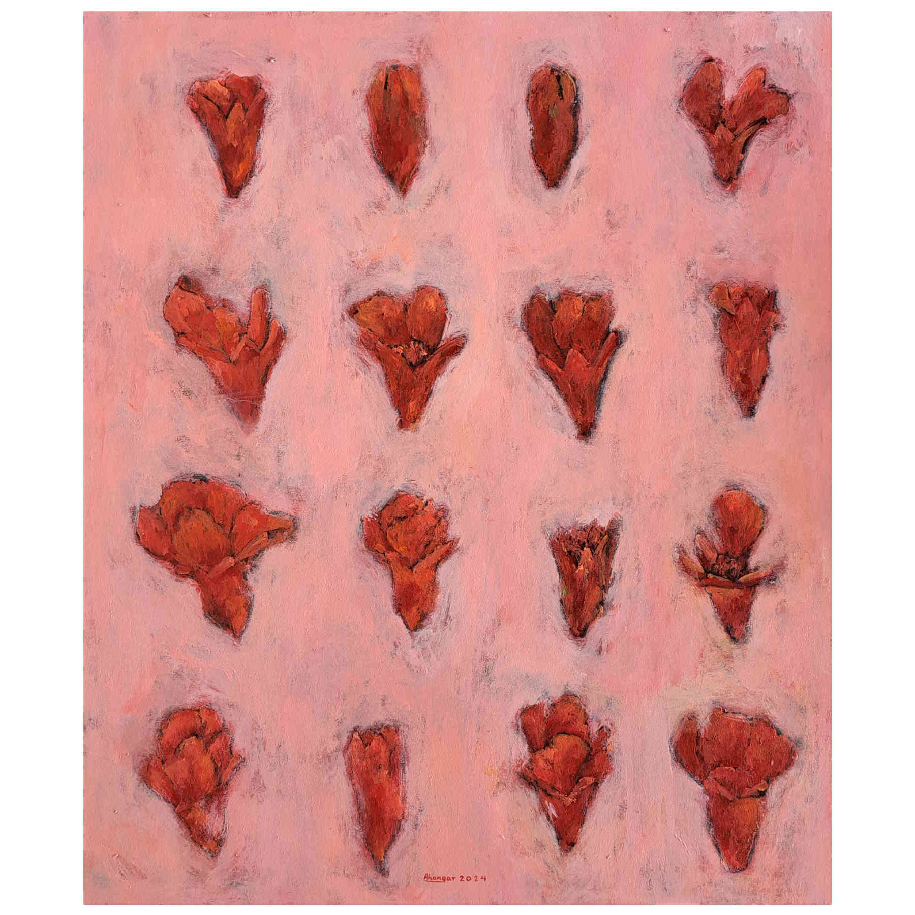 Abstract Acrylic Painting By Soheila Ahangari in Dubai