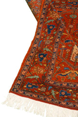 Sorud Heriz Persian Carpet Wool 114x132, Authentic Vintage Rugs & Kilims in Dubai