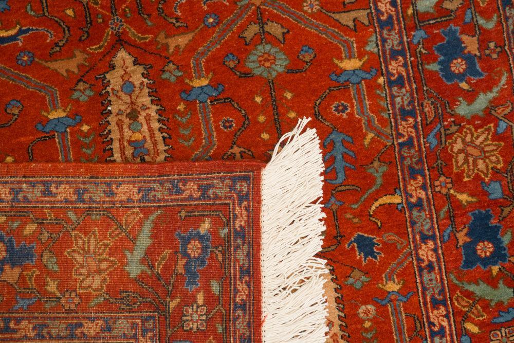 Sorud Heriz Persian Carpet Wool 114x132, Authentic Vintage Rugs & Kilims in Dubai
